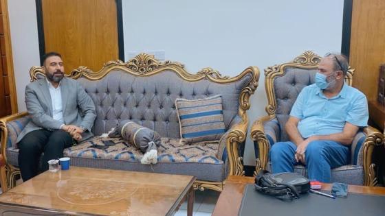 الكرعاوي يبحث مع مدير مدينة الصدر الطبية الواقع الطبي والخدمات المقدمة