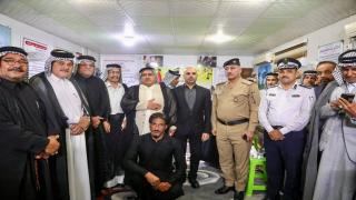 محافظ النجف الأشرف يلتقي شيوخ ووجهاء آلبو حداري