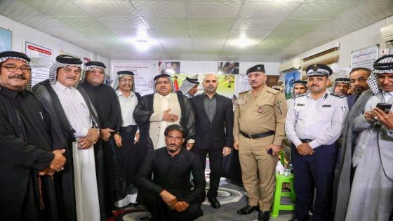 محافظ النجف الأشرف يلتقي شيوخ ووجهاء آلبو حداري