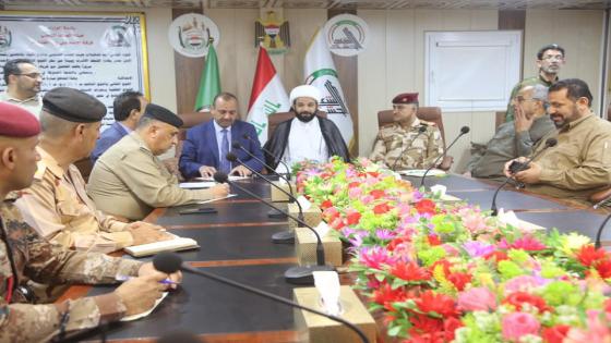 المحافظ يترأس اجتماعا أمنيا موسعا لمناقشة سبل تطوير الواقع الأمني في المحافظة