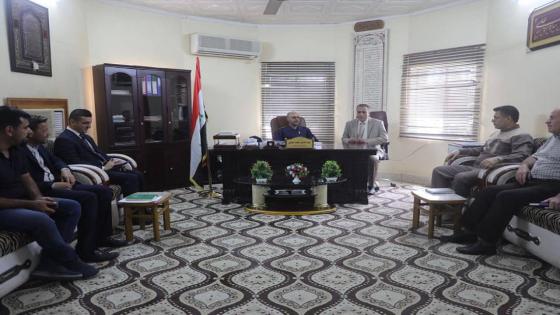 المحافظ يجتمع بمسؤولي الدوائر في قضاء المشخاب ويناقش المشاريع الجديدة وتعزيز واقع الخدمات