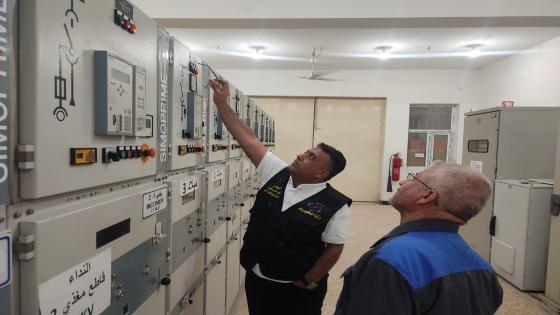 مدير فرع توزيع كهرباء النجف الأشرف يواصل جولاته الليلية لمحطات التوزيع ومراكز الصيانات لمتابعة إنجاز عوارض الشبكة الكهربائية في ظل ارتفاع درجات الحرارة