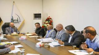 محافظ النجف الأشرف يرأس إجتماعاً لمناقشة قرار إحالة المشاريع الوزارية المتلكئة إلى المحافظات