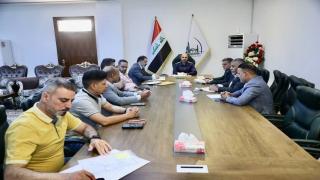 محافظ النجف الأشرف يرأس إجتماعاً للفريق المركزي لحملة النجف أجمل التي أ علنت في المحافظة