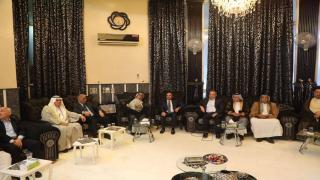 الوائلي يحضر تجمعاً لشيوخ ووجهاء النجف الاشرف