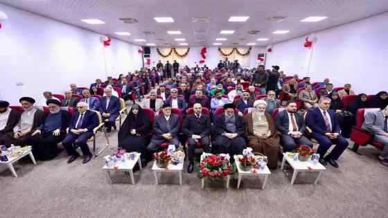 الوائلي يحضر إفتتاح مجمع عيادات الإمام الحسين عليه السلام الطبي الخيري