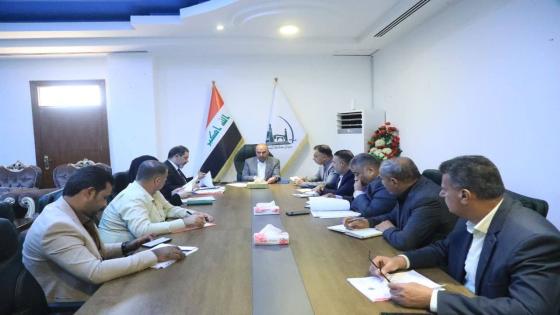 الوائلي يرأس إجتماعا لإعداد الخارطة الإستثمارية لمحافظة النجف الأشرف