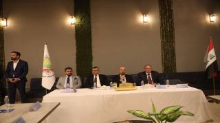 محافظ النجف الاشرف يحضر الندوة التي نظمها إتحاد المقاولين