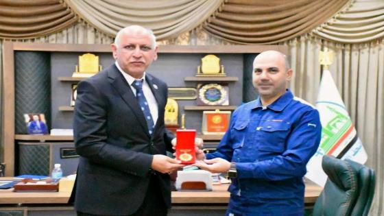 محافظ النجف الأشرف يستقبل رئيس جامعة الفرات الأوسط والوفد المرافق له.