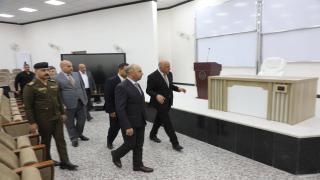 محافظ النجف الاشرف يفتتح بناية المجمع العلمي في المعهد التقني