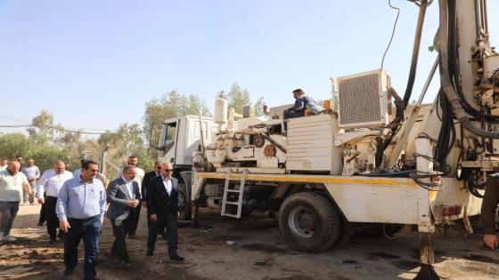 محافظ النجف الاشرف يزور الهيئة العامة للمياه الجوفية