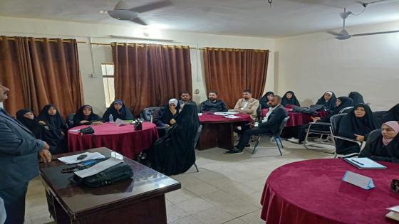 قسم الاعداد والتدريب في تربية النجف الاشرف يطلق دورات الترقية والترفيع لموظفي المديرية