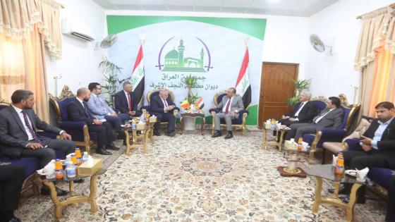 المحافظ يستقبل السفير الروماني في العراق ويبحثان سبل تطوير العلاقات الثنائية