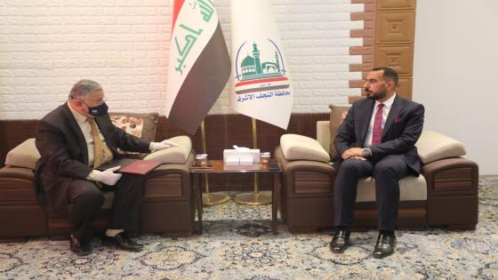 الكرعاوي “يستقبل عميد كلية طب الاسنان في جامعة الكوفة ويناقشان سبل تطوير الواقع العلمي والخدمي