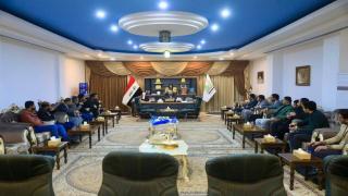 محافظ النجف الأشرف يستقبل ممثلين عن الخريجين التربويين