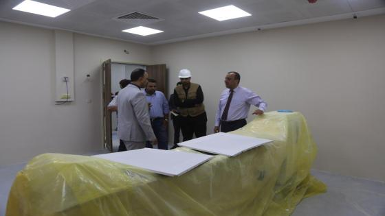 المحافظ يتفقد مجموعة المشاريع الاستثمارية الصحية ويتابع نسب الأنجاز المتحققة