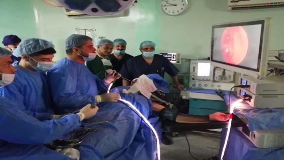 اجراء أولى عمليات الانف الناظورية في مستشفى الفرات الاوسط