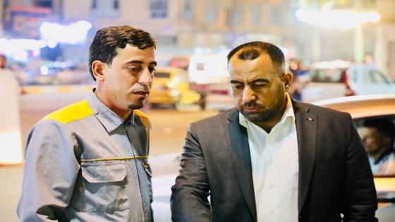 الكرعاوي”يثمن الاعمال التطوعية التي يقدمها الشاب حاتم الماضي