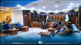 كناوي يستقبل عضو البرلمان عامر الفايز والوفد المرافق له