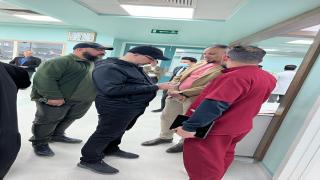 الجزائري يتفقد مستشفى النجف العام (الألماني) للإطلاع على مستوى الخدمات المقدمة للمرضى والمراجعين .