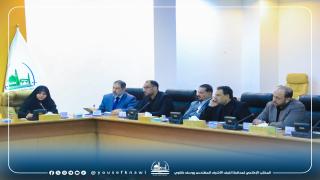 محافظ النجف الاشرف يصدر توجيهات بشأن المشاريع ويحدد آخر موعد لنصب الشاشات الكبيرة والتحول للحوكمة الإلكتروني