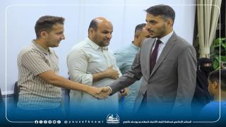 المحافظ يستقبل وفد ذوي الهمم ، ويؤكد التزام الحكومة المحلية برعايتهم ودعمهم