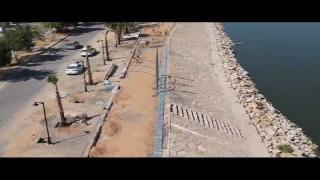 الموارد المائية في النجف الاشرف تتابع ميدانيا مراحل تأهيل ضفاف نهر الفرات (كورنيش الكوفة).