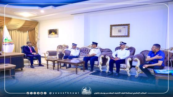 المحافظ ومدير المرور يناقشان خطط تطوير الخدمات المرورية