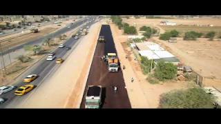 بتوجيه دائم من محافظ النجف الأشرف ، إرتفاع وتيرة العمل بمشروع تأهيل مدخل محافظة النجف الاشرف الجنوبي