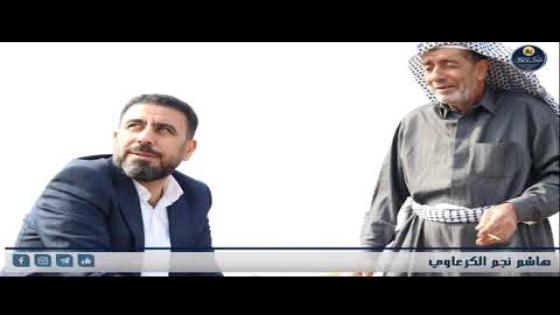 النائب الأول لمحافظ النجف الاشرف الاستاذ هاشم الكرعاوي يواصل متابعاته الميدانية لعملية استزراع محصول الحنطة للموسم الشتوي الحالي