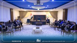 المحافظ يوجه بإقامة معرض دائم للمنتجات المحلية لدعم القطاع الصناعي في النجف الأشرف