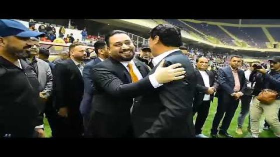 محبوبة يشارك غزلان البادية فرحتهم بفوزهم الثمين على نادي نوروز بهدف دون مقابل