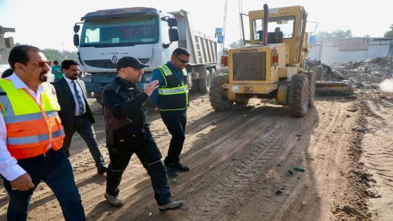 الوائلي يشرف على الحملة الخدمية التي تنفذها بلدية النجف الأشرف