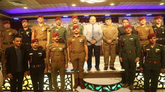 الياسري يحضر حفل تخرج ضباط دورة البناء والتدريب من الكلية العسكرية