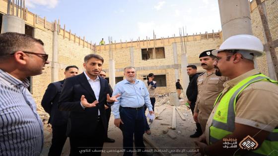 المحافظ يتفقد مشروع الدفاع المدني: توجيهات بحل العقبات وتسريع التنفيذ