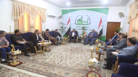 الياسري يترأس اجتماعاً مع لجنة تخصيص الاراضي للبدء بعملية التوزيع على المشمولين