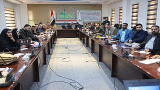 قسم إدارة الجودة والتطوير المؤسسي في ديوان المحافظة ينظم ورشة تعريفية عن إدارة الطاقة المواصفة القياسية ISO 50001 لممثلي وحدات إدارة الجودة في المؤسسات الحكومية في المحافظة