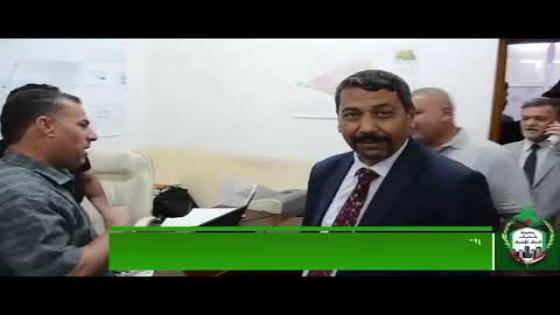 مدير بلديات النجف الاشرف ر.مهندسين غالب حيدر الجبوري يتابع ميدانيا الخدمات لناحية الحرية