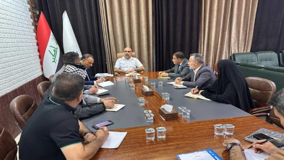 الجزائري يجتمــع مع اللجنة الزراعية في ديوان المحافظة ويصدر مجموعة من التوجيهات الهامة