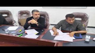 استعدادا للزيارة الاربعينية شبكة نقل كهرباء النجف الأشرف تعقد اجتماعا فنيا مشتركا ضم نقل و توزيع كهرباء النجف وممثل عن وزارة الكهرباء