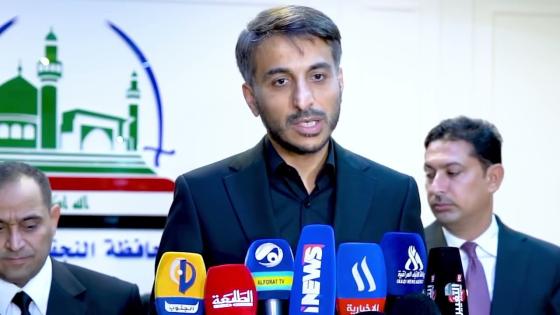 #فريق_واحد … محافظ النجف الاشرف المهندس يوسف كناوي يستقبل وزير الكهرباء المهندس زياد علي