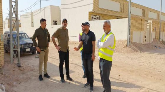 النائب الاول يـــزور مدينة أمير المؤمنين للأرامل والأيتام ويقف على متطلبات الخدمات فيها