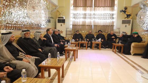 المحافظ يلتقي مسؤولي المواكب والهيئات الحسينية
