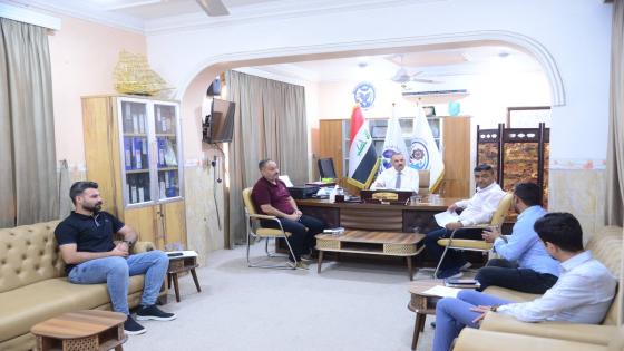 الموارد المائية في النجف الأشرف تعقد اجتماعا لمناقشة الاعمال التي تنفذها المديرية