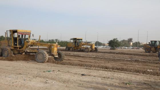 المحافظ يتابع الاعمال في مشروع المتنزه الكبير مقابل مدينة الصدر الطبية ويدعو الى مضاعفة الجهود لاكماله بالوقت المحدد