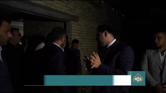 جانب من متابعة محافظ النجف لمستشفى الزهراء واعلانه عن مشروع مستشفى جديد للأطفال والنساء