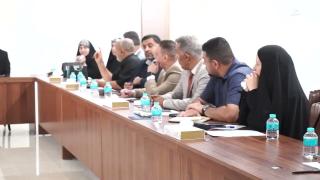 المحافظ يؤكد على أهمية التعاون الكامل بين كافة الدوائر الحكومية المعنية لرسم خارطة استثمارية شاملة لمدينة النجف الأشرف