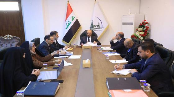 الوائلي يرأس إجتماع لجنة التعيينات