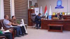 الجزائـــري يجتمع مع ممثلي الدوائر المعنية لتدقيق مخططات مدينة ألعاب النجف وإجراء اللازم بحق المخالفين