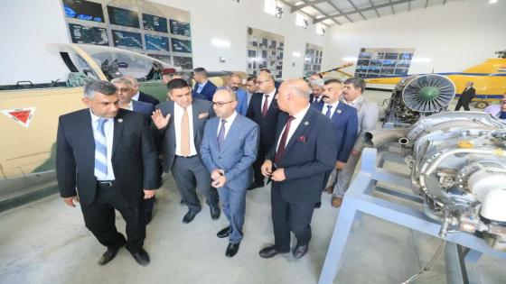 الوائلي يفتتح جناح إداري وورشة متكاملة في بناية الكلية التقنية الهندسية.